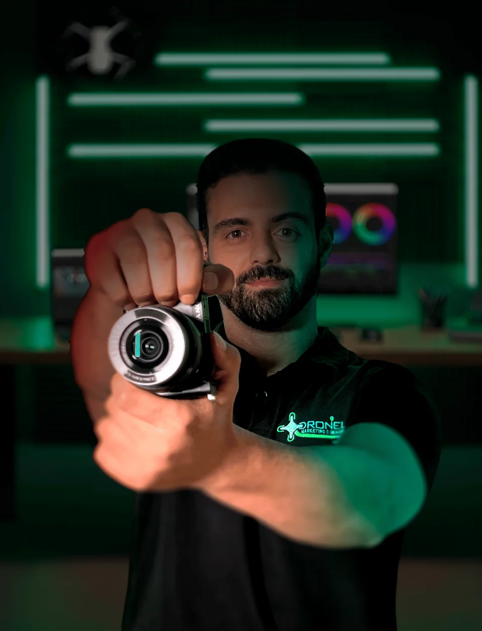 Daniel Leandro, filmmaker da Droniel Marketing e Imagens